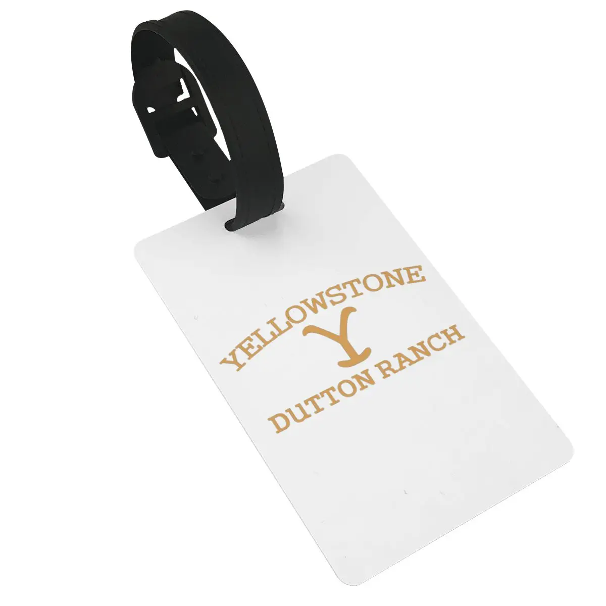 Yellowstone Quick Dry Dutton Ranch Luggage Tags Suitcase Accessories Travel Baggage Boarding Tag Label Holder ID Name Address