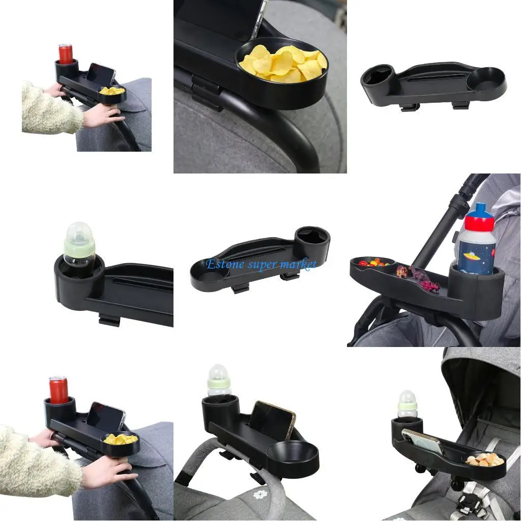 

090B Quick Installation Strollers Tray No Tool Required For Secure Attachment On Pram