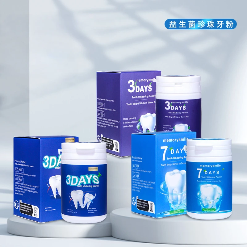 

Enzyme Whitening Tooth Cleaning Powder, Teeth Yellowing, Whitening, Fresh Breath, Probiotic Tooth Cleaning Powder