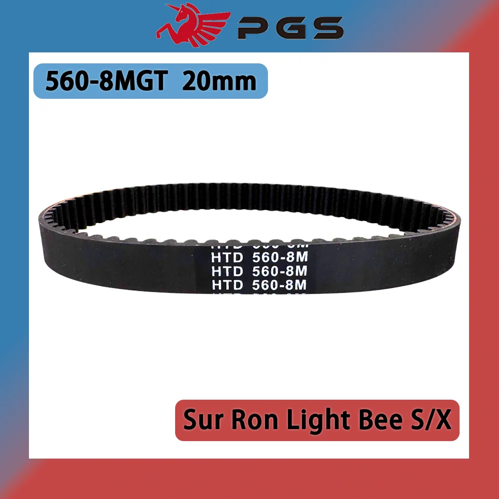 

560-8MGT 20MM Light Bee S/X Electric Motorcycle 8M 560 Transmission Belt For Sur-Ron Surron Sur Ron Light Bee S/X
