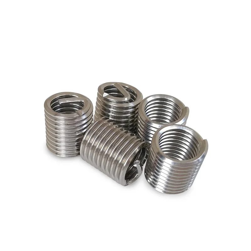 M1.4 M1.6 M1.7 M2 M2.5 M3.5 M4 M5 Filo a spirale in acciaio inossidabile Vite elicoidale Boccola Set di manicotti Inserti filettati Kit di riparazione filettatura