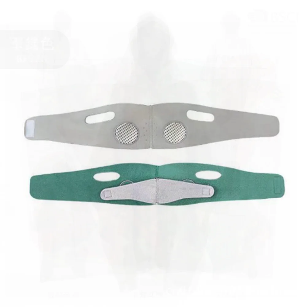 V-Face masque pansement visage minceur et Lifting tissu en fibres élastiques vert Orange rose avec graphène pour la mise en forme du visage non