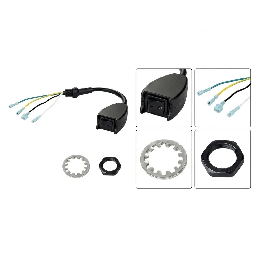 101610 Switch Cord Assembly Black Power Control For ProTeam Backpack Vacuum Cleaner Replacement Part Electrical Supply
