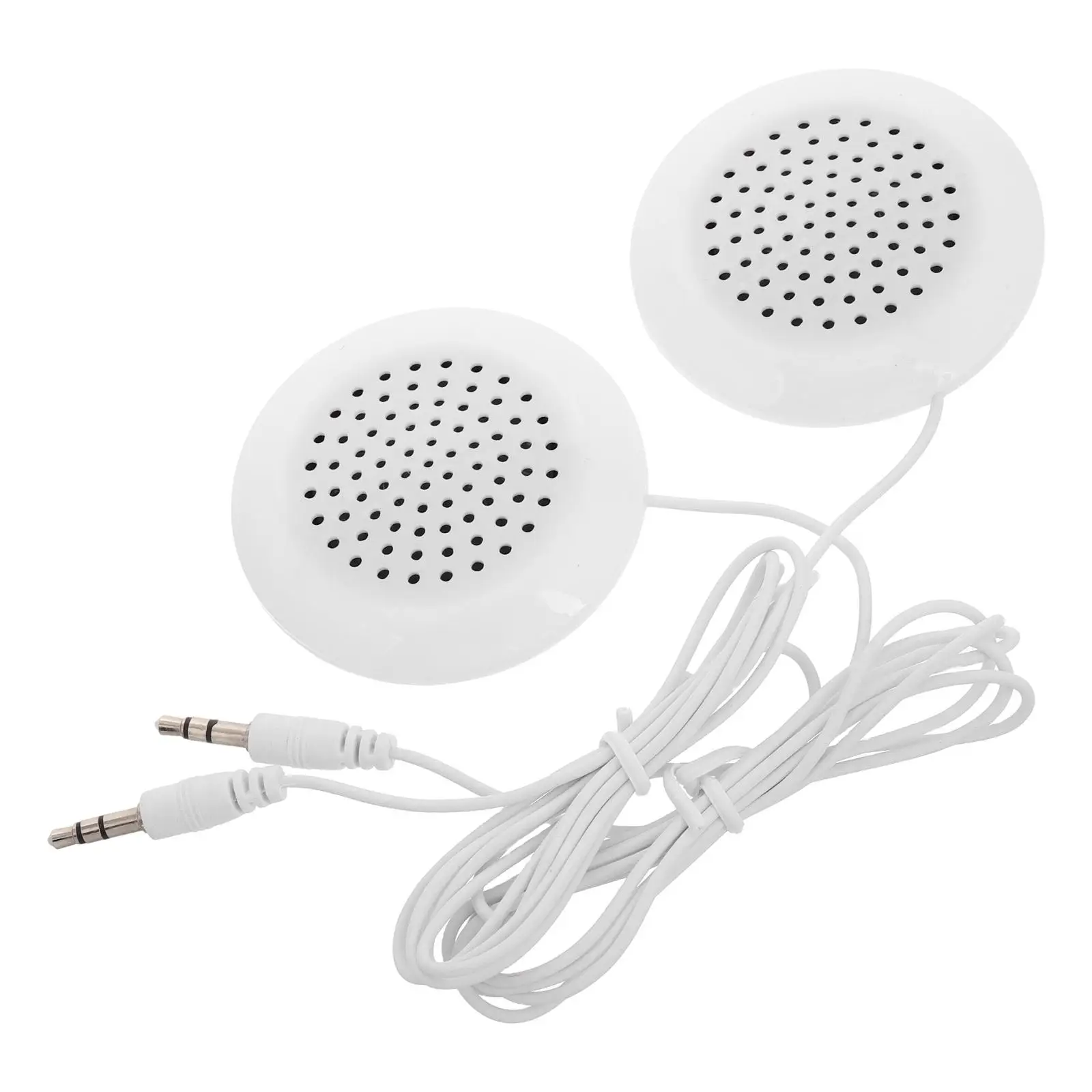 

2 Pcs Speakers Small Wired Plug in Mini Pillow for Sleep Portable Sound Soft Music Speaker Tiny External Audio Device