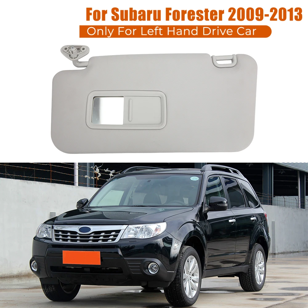 

Солнцезащитный козырек для Subaru Forester 2009-2013 2010 2011 2012, левый боковой козырек водителя, солнцезащитный козырек с зеркалом для автомобиля 92011SC033LO