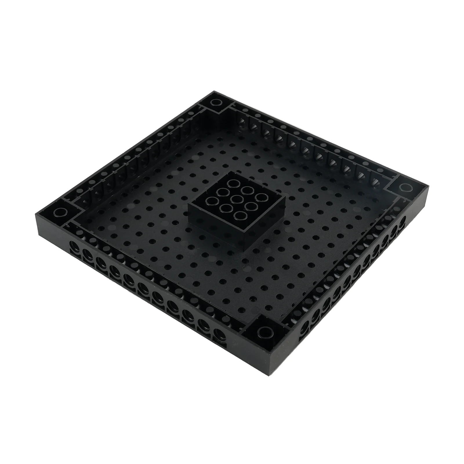 4PCS/9PCS 16*16 Hole Baseplate Technology Building Blocks Base Plate Parts 65803 with 50PCS Pins Hole Pixel Bottom Board Bricks