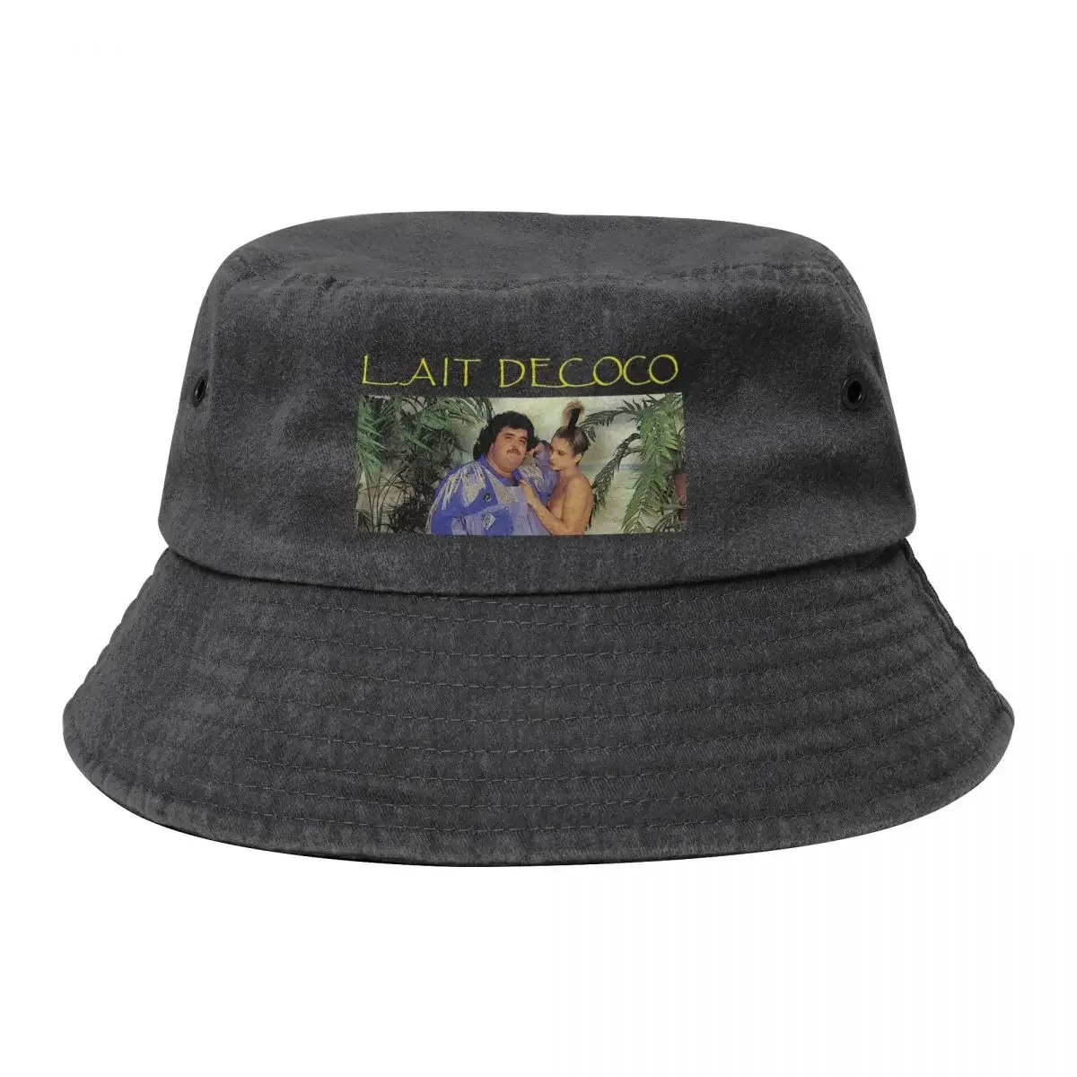 Maya Lait De Coco Print Bucket Hat New Hat Ball Cap Sun Hat For Children Boy Women's