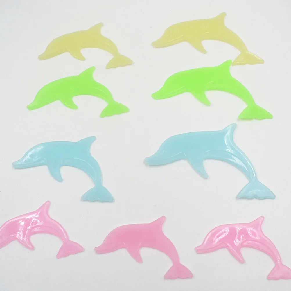 

36Pcs Night Light Wall Stickers Cute Dolphin Shape Luminous Home Decor DIY Bright Bedroom Living Room Luminous Sticker