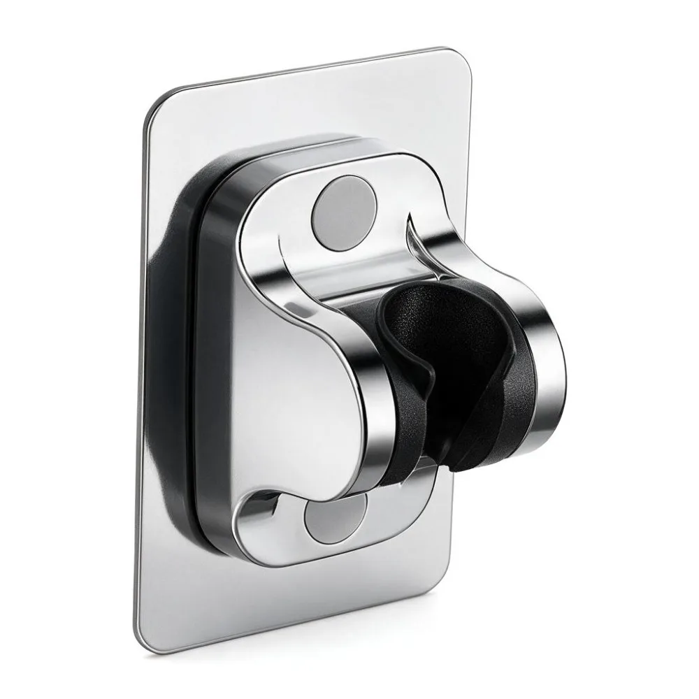 Universal Showerhead Holder Bracket Wall Mounted Punch Free Household Adjustable Shower Self Adhesive Bathroom Accessories