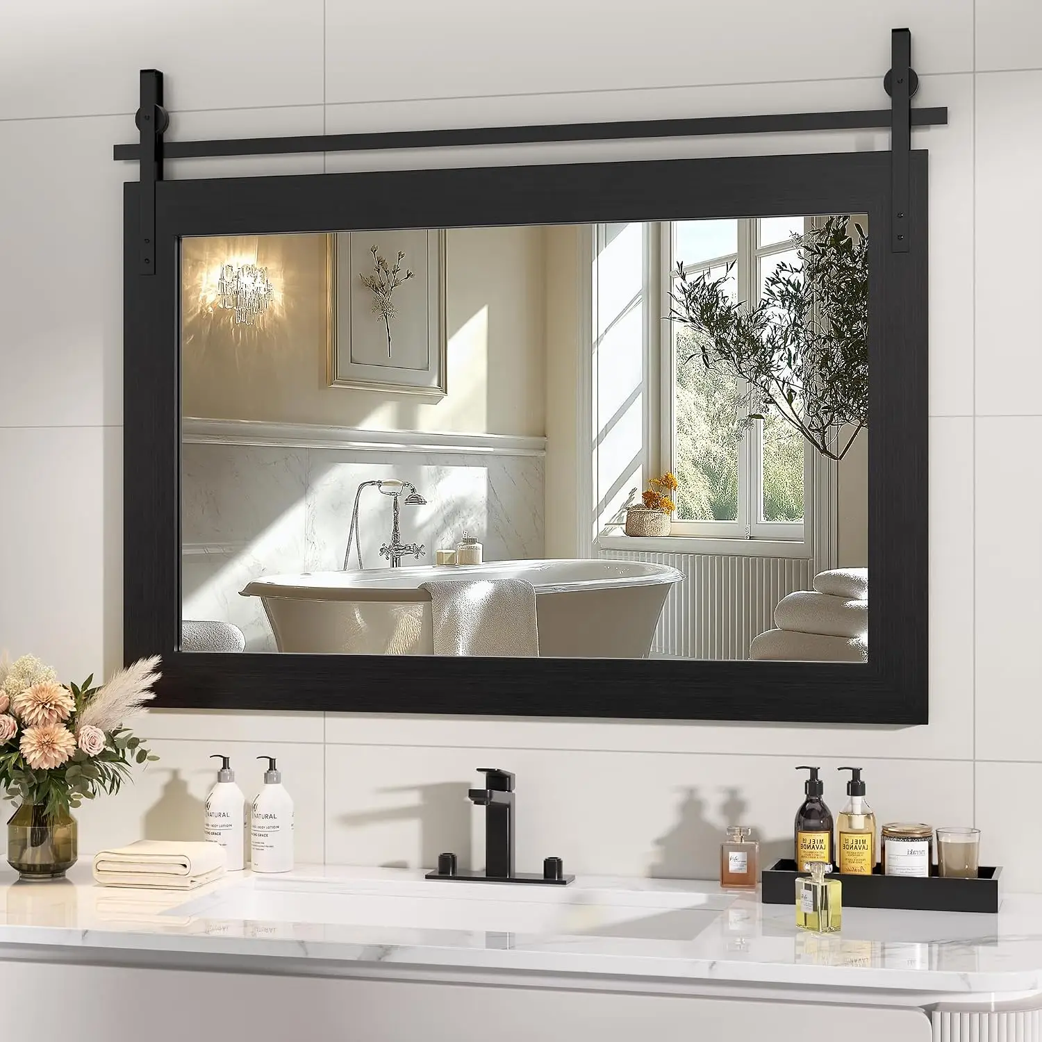 Farmhouse Bathroom Mirror, 40