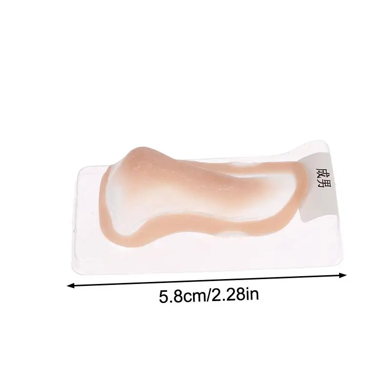 1 Set Wiederverwendbare Cosplay Silikon-Nasen- und Kinn-Sets Natürlicher Effekt Make-up Prothetik-Kits Professionelle Silikon-Gel Falsche Nase & Kinn – Detail 11