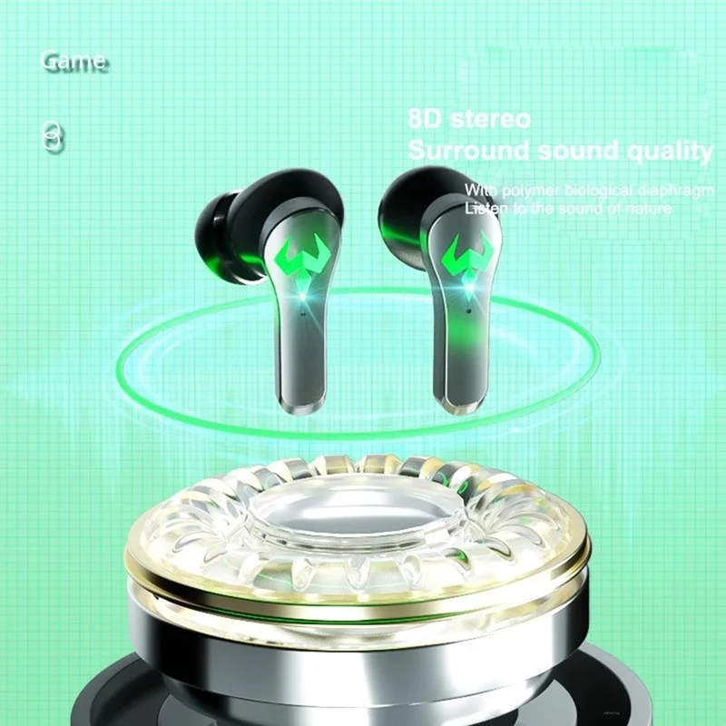 1PC N35 HIFI TWS Bluetooth Gaming หูฟังไร้สายหูฟังสเตอริโอสําหรับเกมกีฬา
