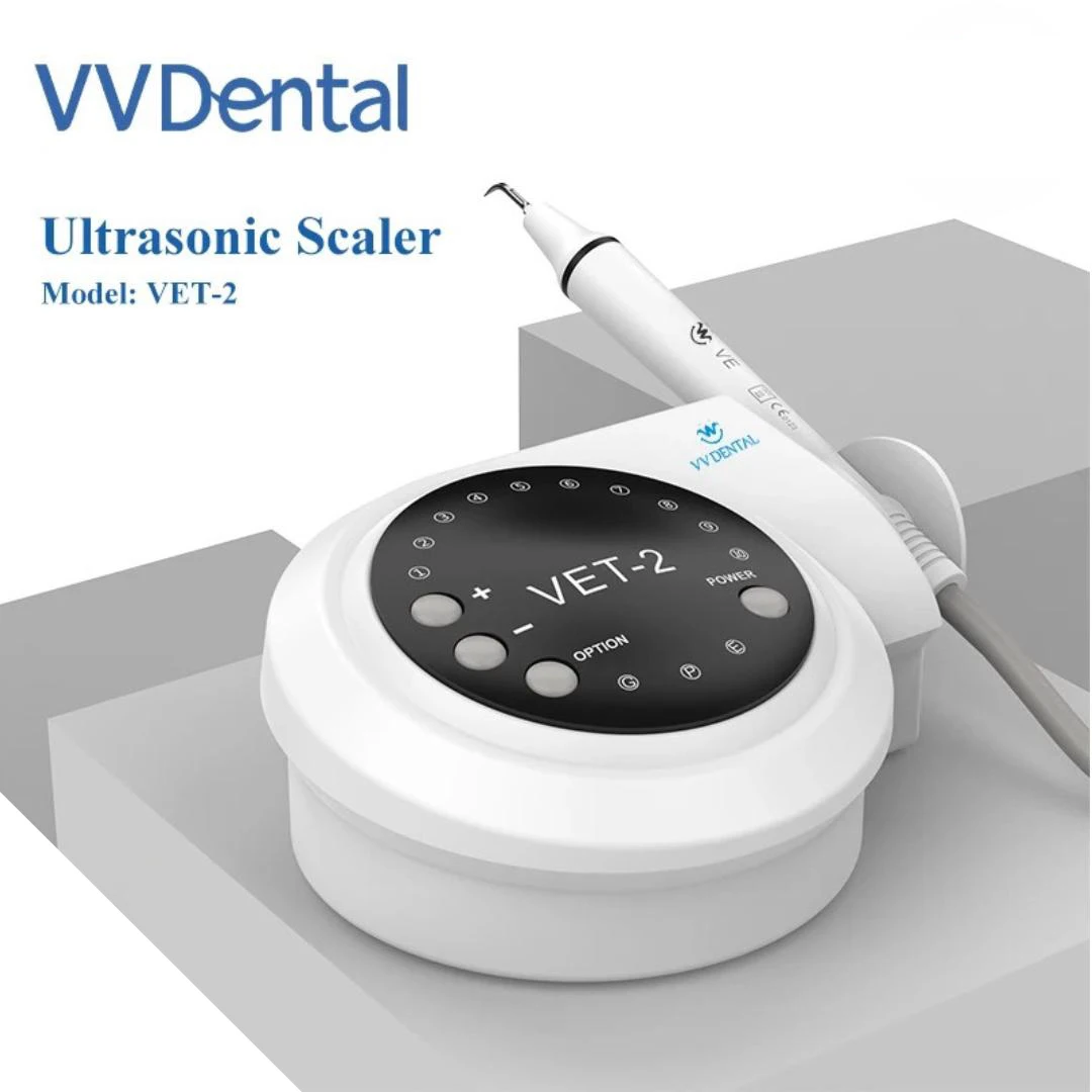 VVDENTAL VET-2 Ultrasonic Scaler Portable and Lightweight Dental Cleaning Clinic Cleaning Equipment Stomatology Three Models