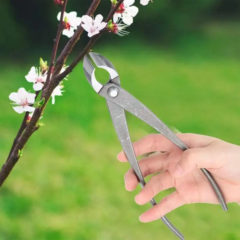 Bonsai Knob Cutter Concave Edge Cutter Root Cutting Pliers Ball Shear Scissors Landscape Modeling Garden Bonsai Tools 210mm