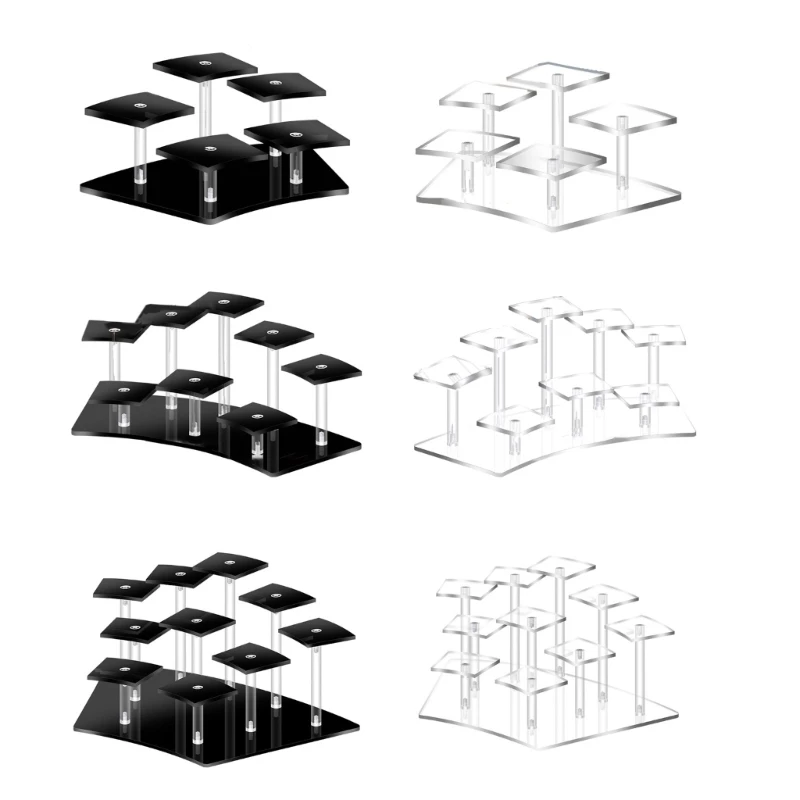 

Портативные акриловые полки-органайзеры для демонстрации фигурок и ювелирных изделий