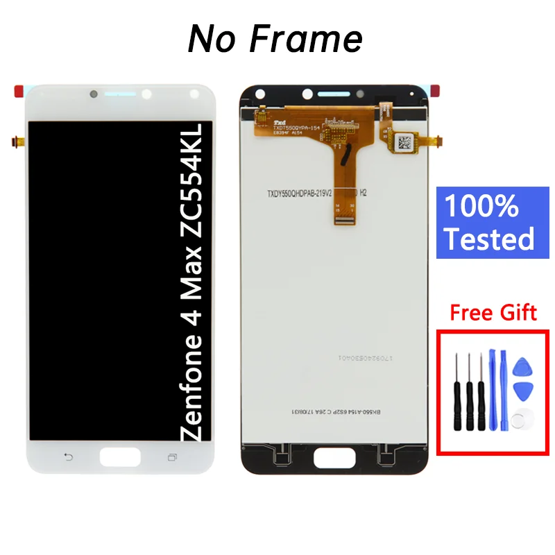 Mobile Phone Lcd For Asus Zenfone 4 Max ZC554KL Phone Lcd Parts For Asus Zenfone 4 Max ZC554KL Lcd Or Touch Display