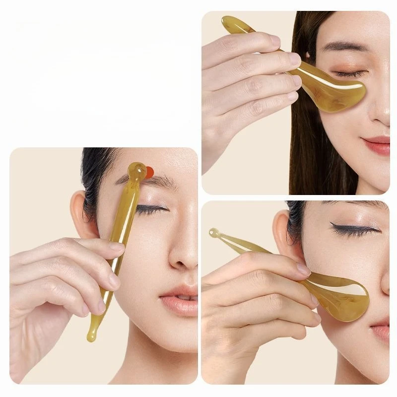Scraping board, acupoint stick, tendon pulling stick, massage, whole body soothing and beautifying artifact, beautifying face