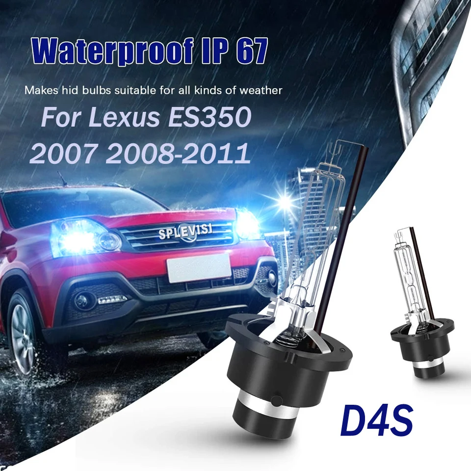 

35W 4500LM Xenon HID Bulb D4S Car Headlights More Energy Efficient and Brighter For Lexus ES350 2007 2008 2009 2010 2011