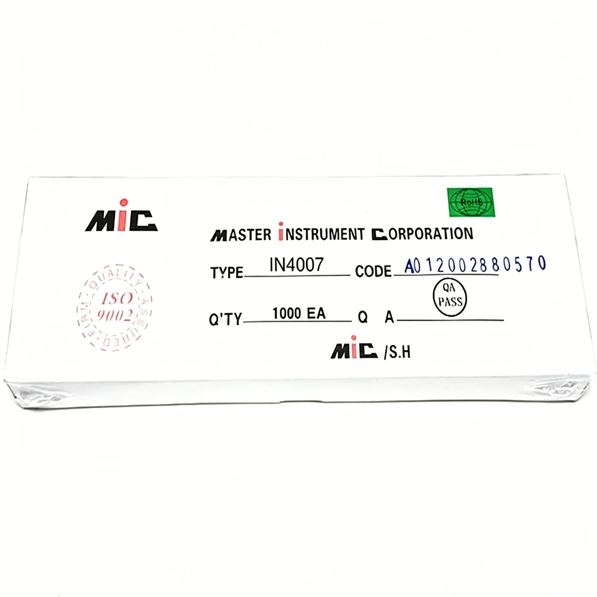 100/200Pcs 1N4001/50V 1N4002/100V 1N4003/200V 1N4004/400V 1N4005/600V 1N4006/800V 1N4007/1000V 1A DO-41 Ordinary Rectifier Diode image 5