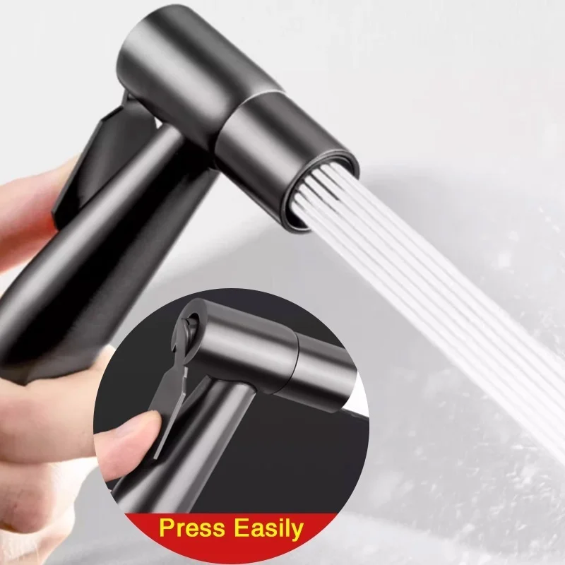 

Смеситель из нержавеющей стали, пистолет-распылитель, ручной смеситель для унитаза и биде, ручные распылители для биде из нержавеющей стали, матовые аксессуары