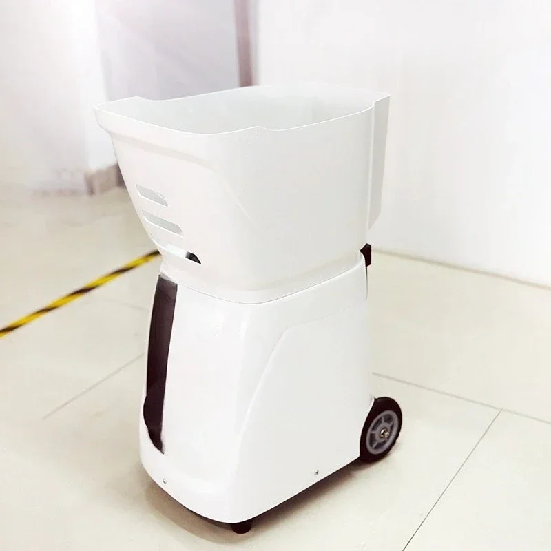 Automatic smartphone APP tennis serve machine novice trainer practice transmitter artifact