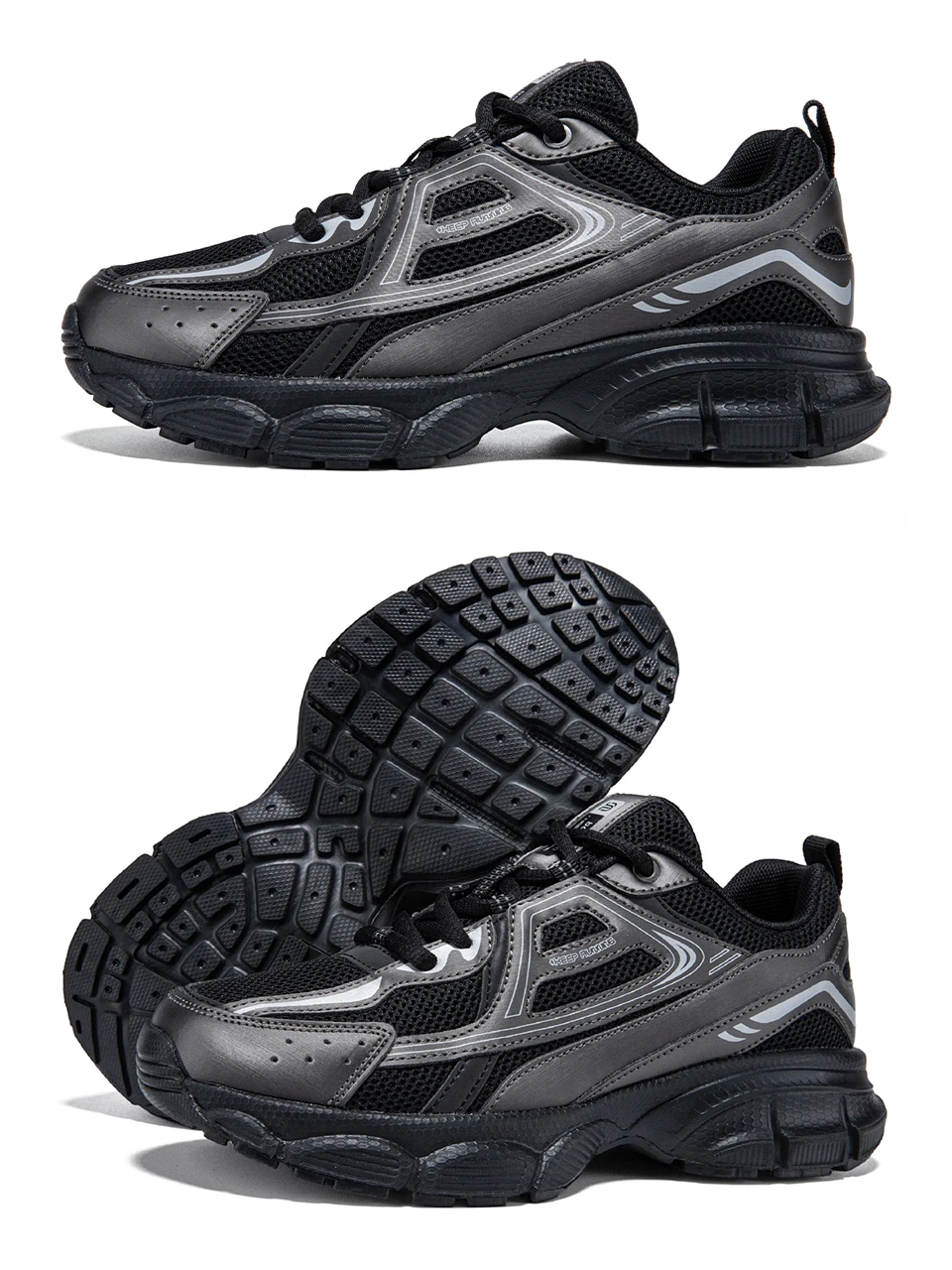Baasploa Damen-Laufschuhe, modisch, leicht, aus Mesh, rutschfest, Jogging-Sneaker, für Damen, atmungsaktiv, bunt, Freizeitschuhe – Detail 17