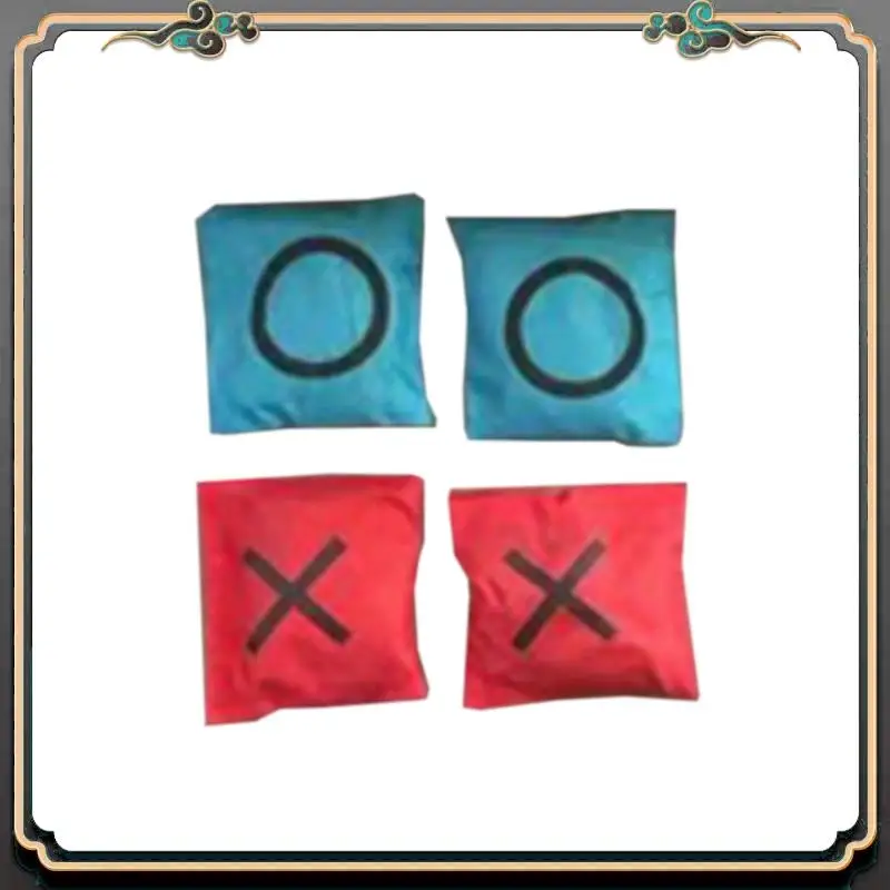 

Tic Tac Toe Game Set Toss Outdoor Tic Tac Toe Fabric With Stake Boys Girls Adults Family