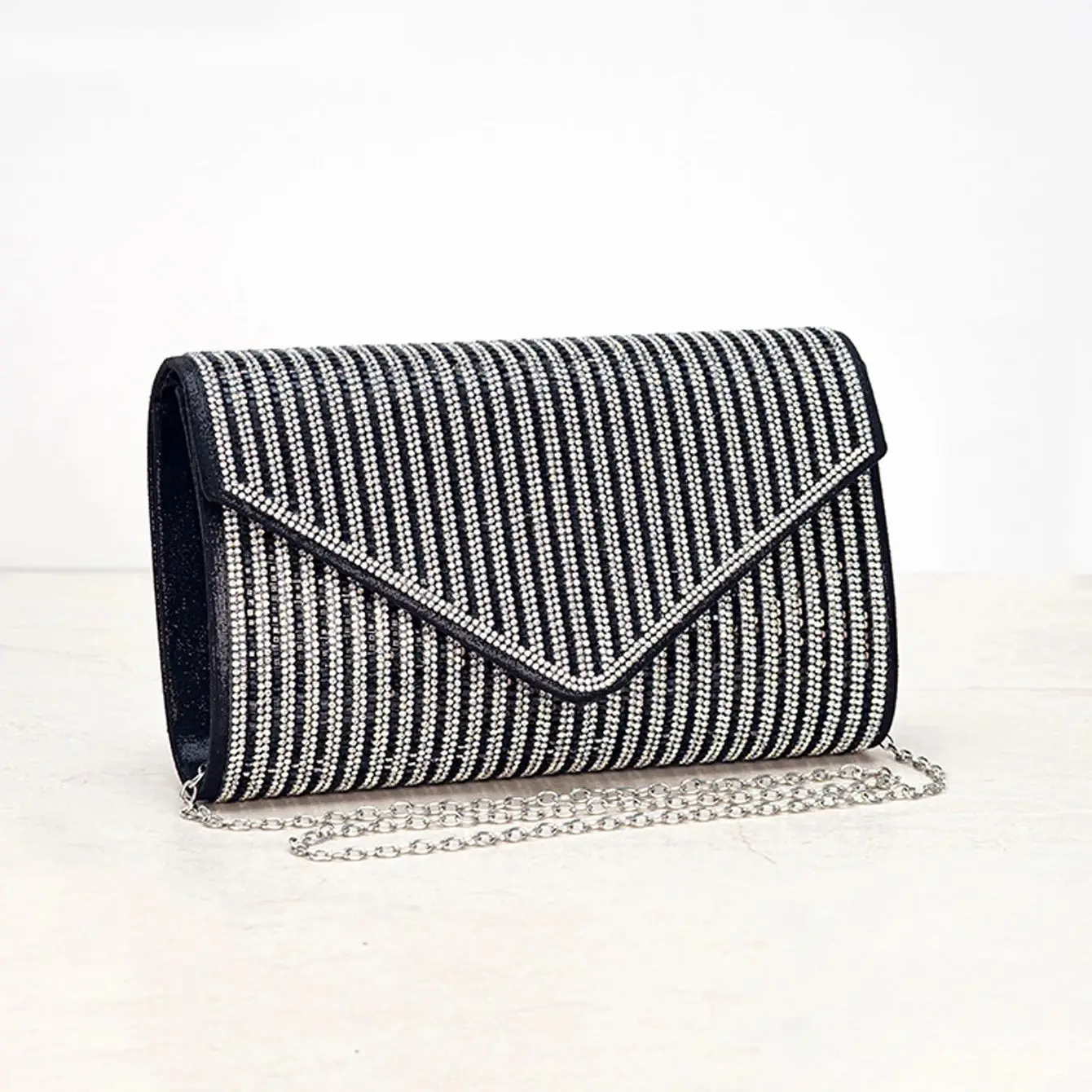 

Роскошный клатч со стразами, блестящая вечерняя сумка со стразами, свадебная сумка Cheongsam, вечерние, банкетные, с цепочкой, сумки для платья