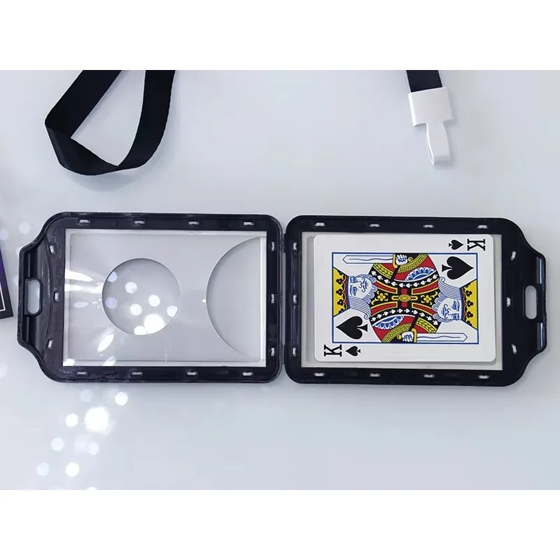 

Компрессия VIP-карт от J.C Волшебные трюки Иллюзии крупным планом Уловки Реквизит Сжатие выбранной карты и восстановление его Поке Магия