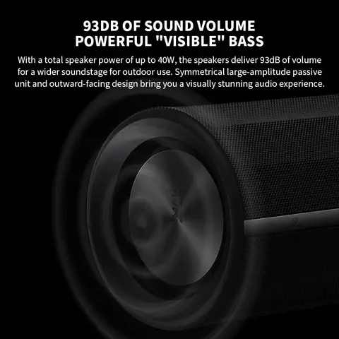 New Xiaomi Bluetooth Speaker Bluetooth 5.3 LHDC 5.0 HyperOS IP67 93dB 40W Battery life Outdoor Portable Sound Speaker