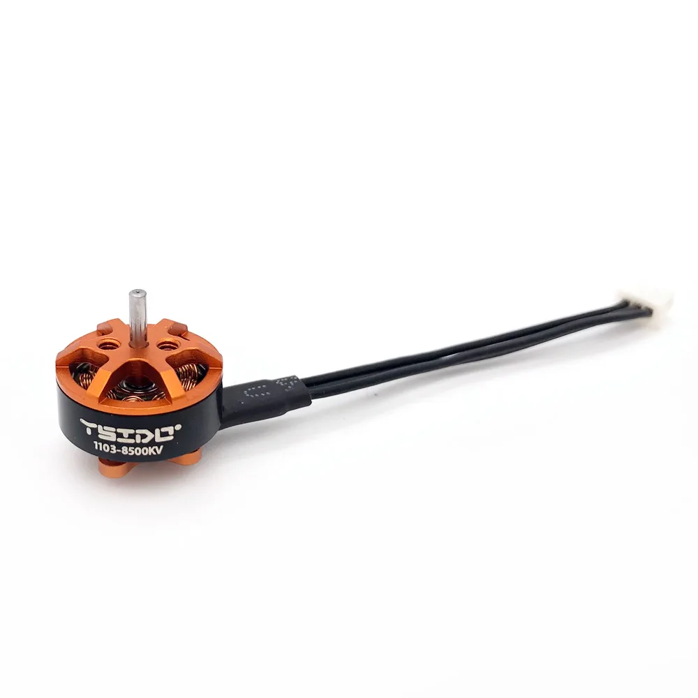 Silnik bezszczotkowy YSIDO 1103 8500KV 1-2s Lipo 1.5mm Shaft do mikrodronów Gemfan HQprop 65mm Propeller Tinywhoop Pavo20 Bassline