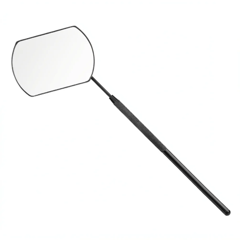 Handheld Square Inspection Mirror For Eyelash Extensions Stainless Steel Beauty Tool Lash Grafting Accessories