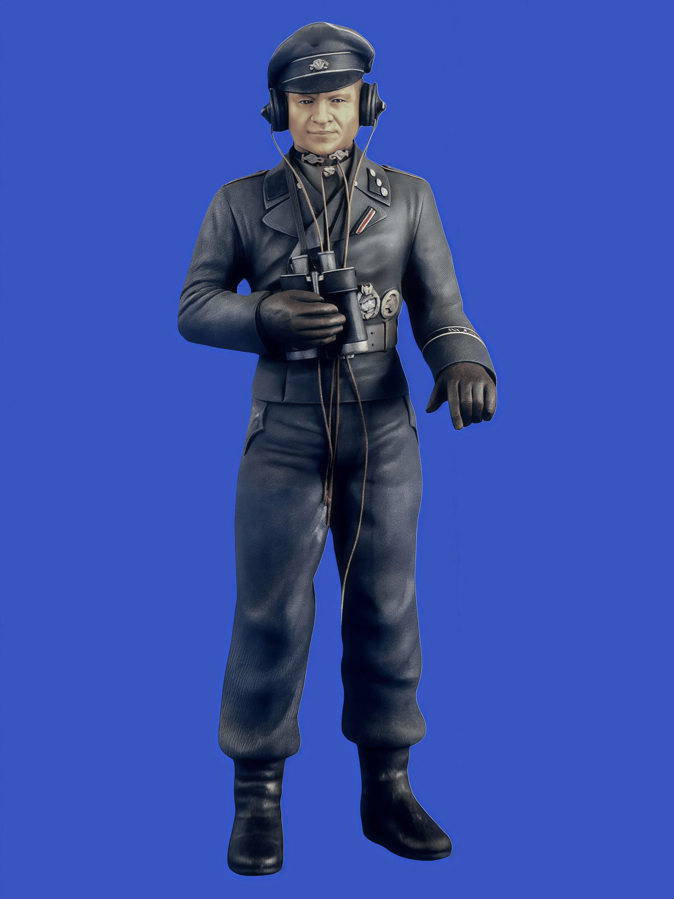 

1/16 Casting Resin Model Assembly Kit, GK， Resin Character Commander Model, Unpainted