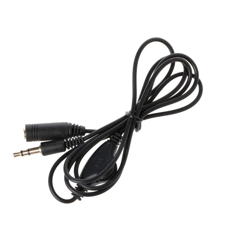 3.5mm Male To Female Extension Cable With Microphone Stereo Extension Cable Compatible For PC Headphone