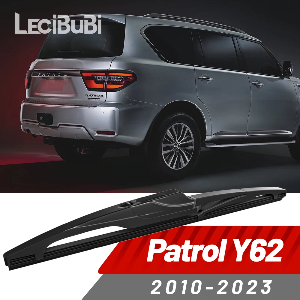 Rear Windshield Wiper Blade Windscreen Wipers Accessories For Nissan Patrol Y62 2010-2023 2011 2012 2013 2014 2015 2016 2017