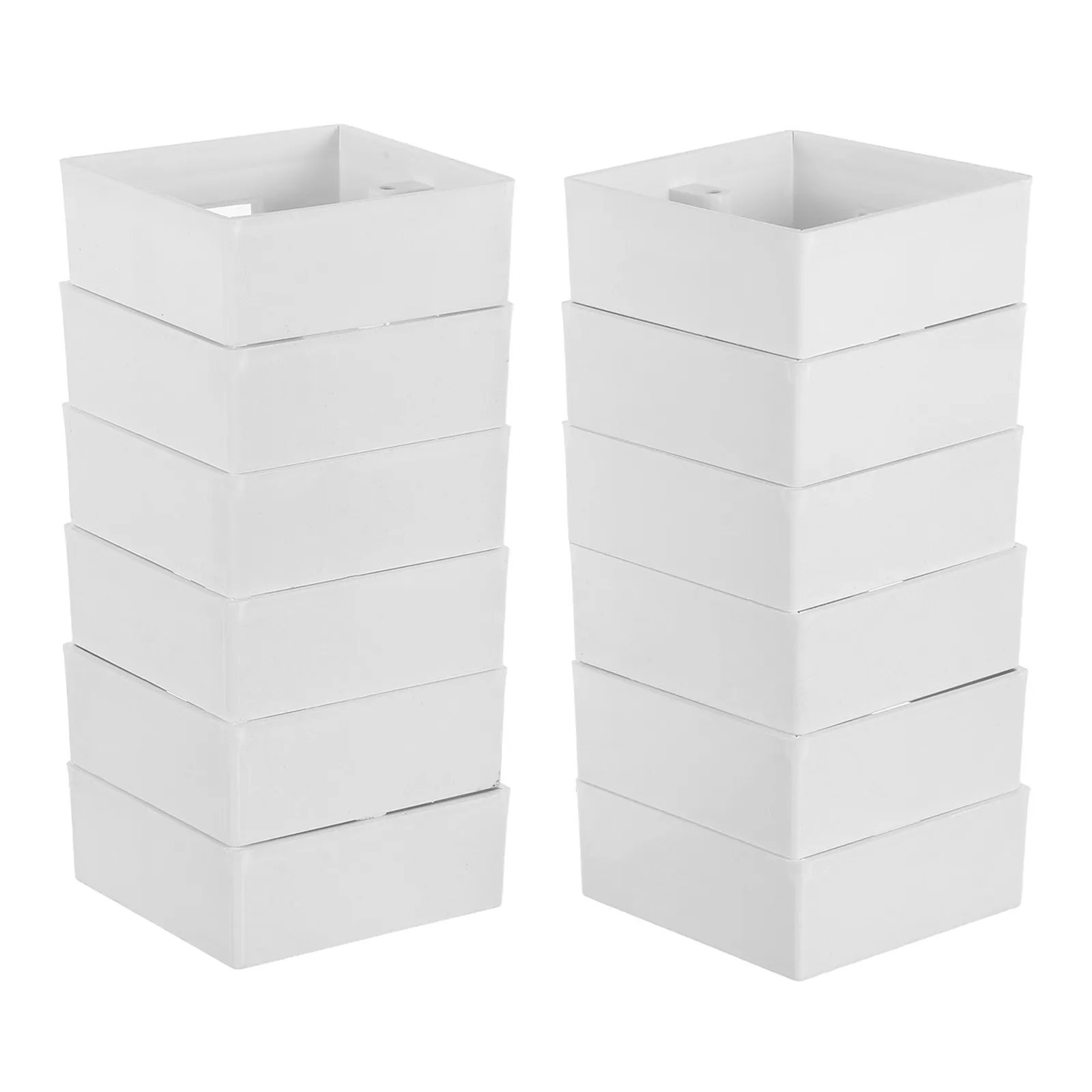 Flush Mount Switch Socket Box Electrical Wall Outlet Concealed Installation Junction Box for Home Wiring Accessories Switch