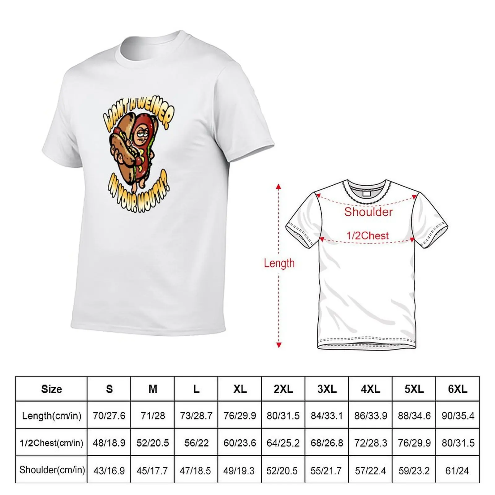 Hot Dog Fella Design T-Shirt Minimal Art Print T-Shirt