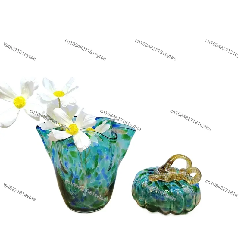 

Красочная стеклянная ваза для гидропонных цветов, прозрачная декоративная ваза, современный декор для стола, цветочная композиция