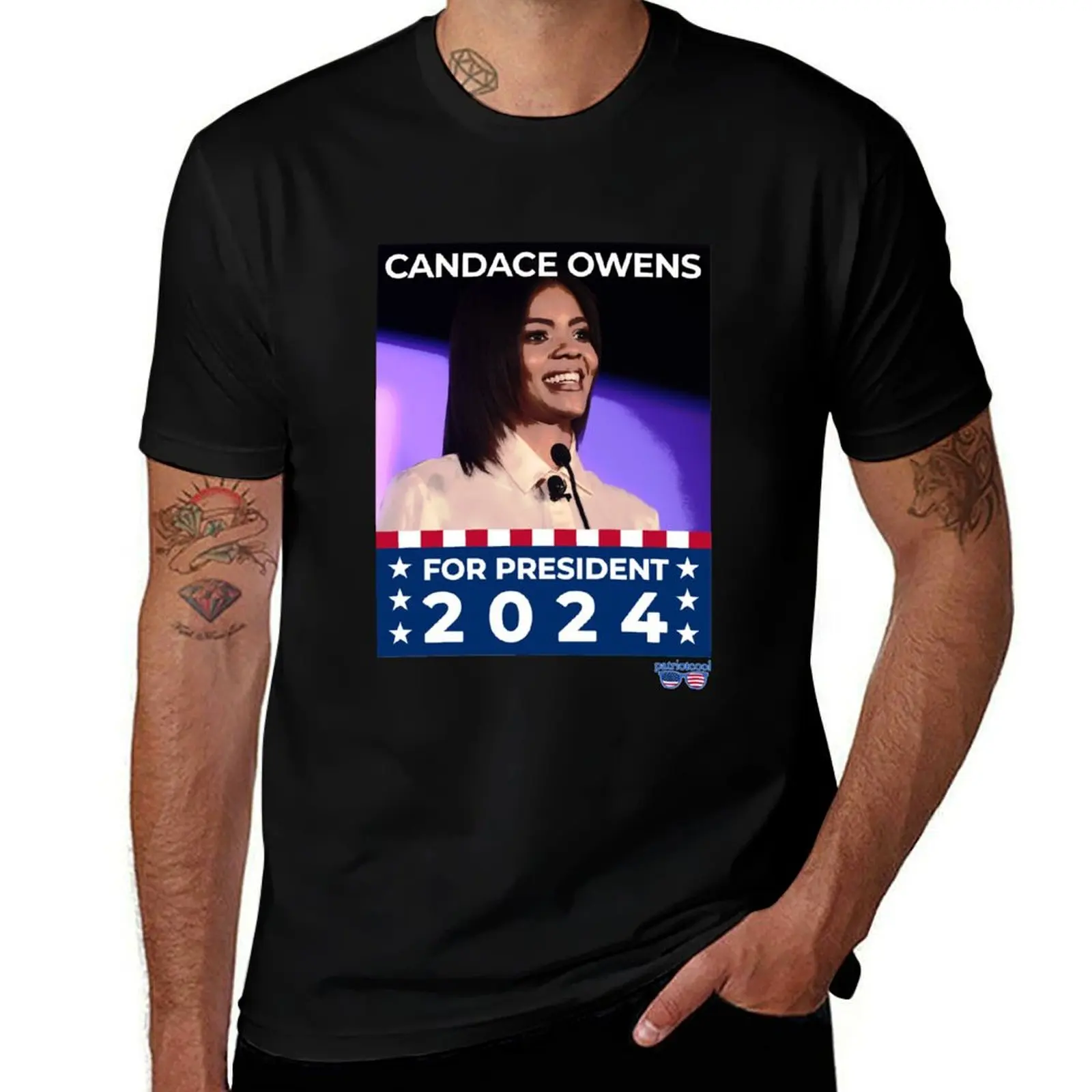 

Day Gift Candace Owens For President Christmas Holiday T-Shirt Lightweight Sport Basic T-Shirt