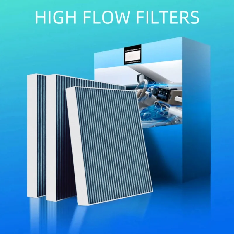 

3pcs/Air Conditioning Filter For Byd Qin Ev (2019-Present) Electric Vehicle/Cabin High Flow Filter Auto Parts T5712