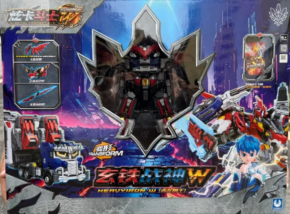 Rebuild the Red Soul King, multiple form-shifting robots, genuine high-quality product image 3