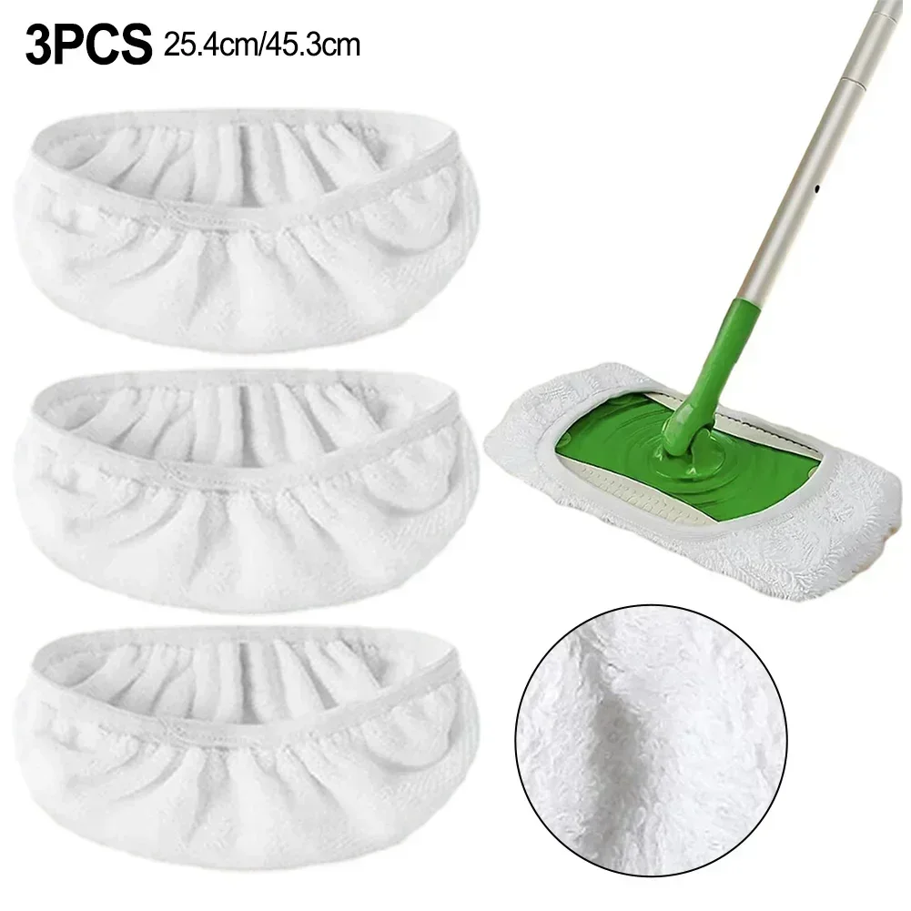 3pcs For Mop Cloth For Mopping Cloth Pads Flat Mop-cloth Household Cleaning Accessories