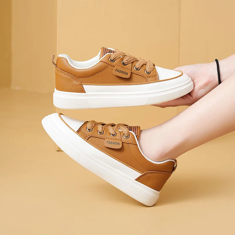 

Chunky Platform Canvas Sneakers for Women – Fashionable Low Top Walking Shoes