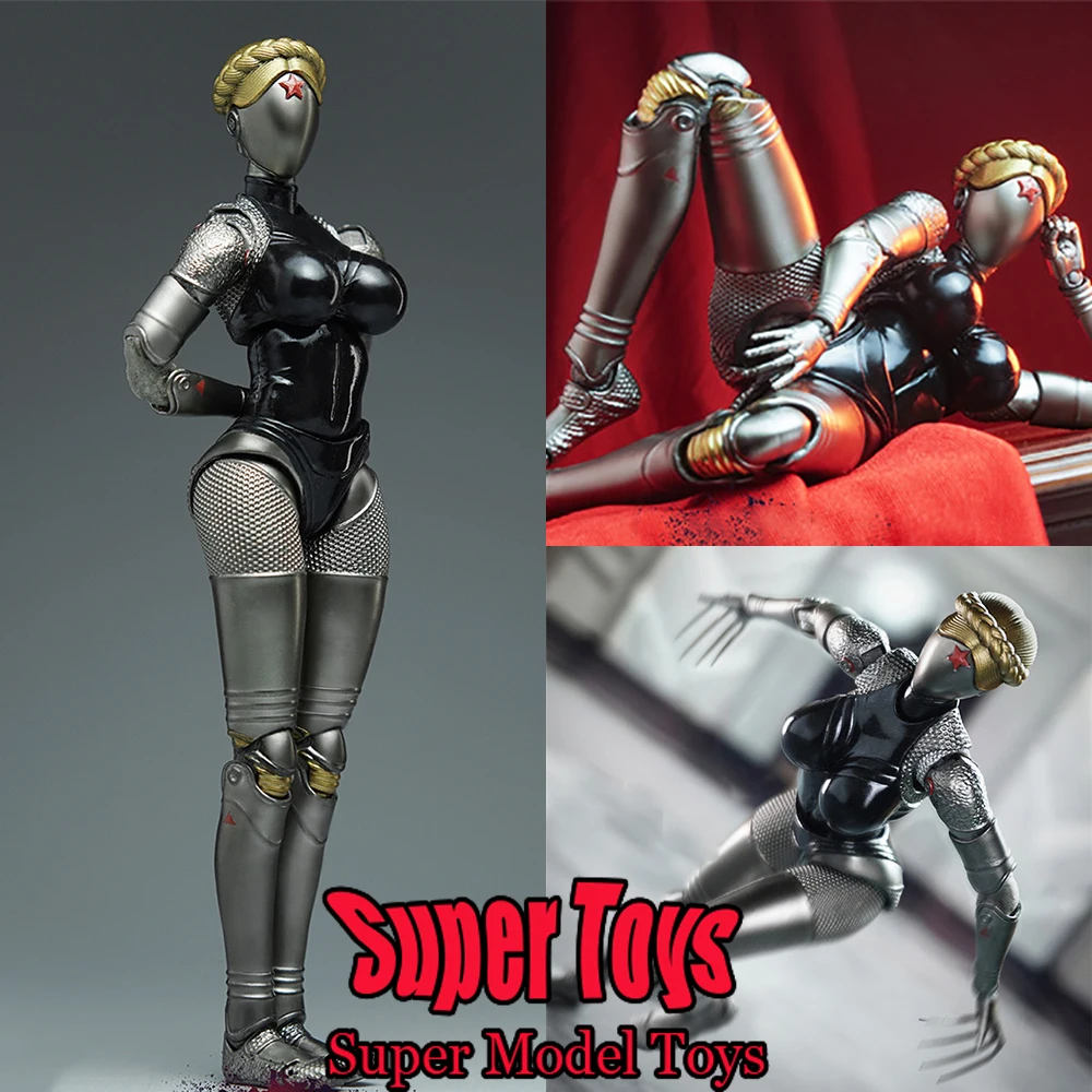 

Wikeetoys WKT002 1/12 Scale Female Soldier Atomic Heart About 16.5cm Full Set 6-inches Action Figure Model Gifts Collection