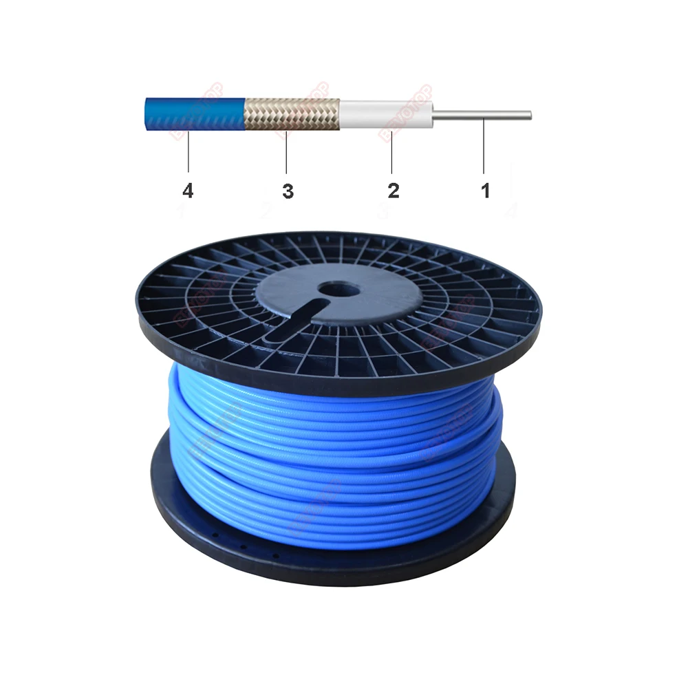 1Pcs RG405 Cable SMA Male to SMA Male RF Coaxial Cable High Frequency Test Cable 50Ohm 5CM 10CM 15CM 20CM 25CM 200CM