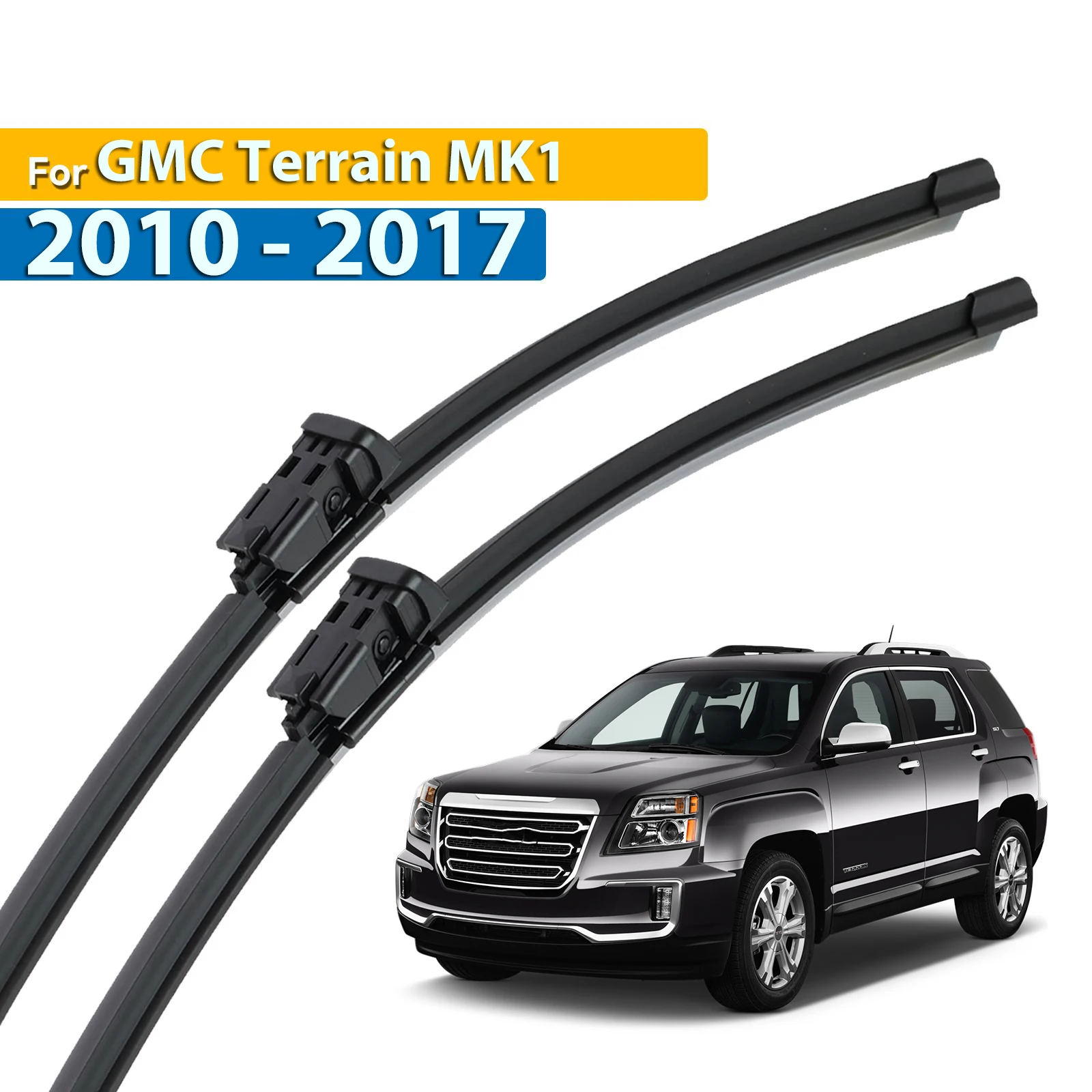 

Erick's Wiper LHD Front Wiper Blades For GMC Terrain MK1 2010 - 2017 Windshield Windscreen Clean Window Car Rain Brushes 24"+17"