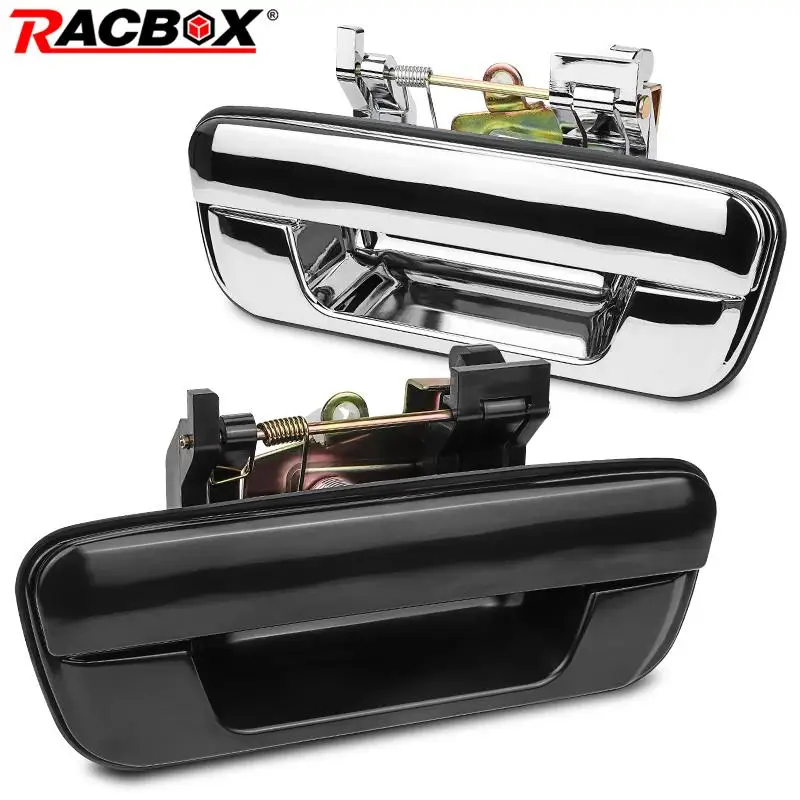 Tailgate Handle No Keyhole Chrome Black For Holden Colorado RC Rodeo RA DMAX 2003-2012 For Isuzu DMAX D-MAX Ute 2006-2012 Parts