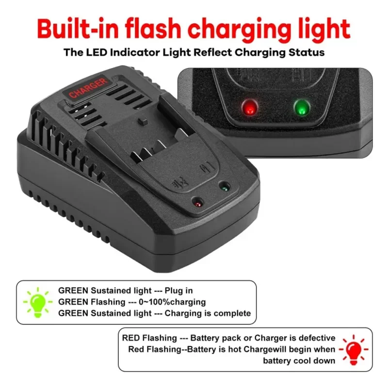 1.6a 3a Li-Ion Batterij Snelle Oplader Voor Bosch 14.4V 18V Lithium Batterij 609 Bat609 G Bat618 Bat618g Al1860cv Al1814cv Al181820cv