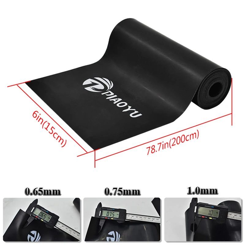 Elastico piatto ad alta elasticità per fionda da caccia elastico in lattice di alta qualità 0.65/0.75/1mm accessori per fionda da tiro