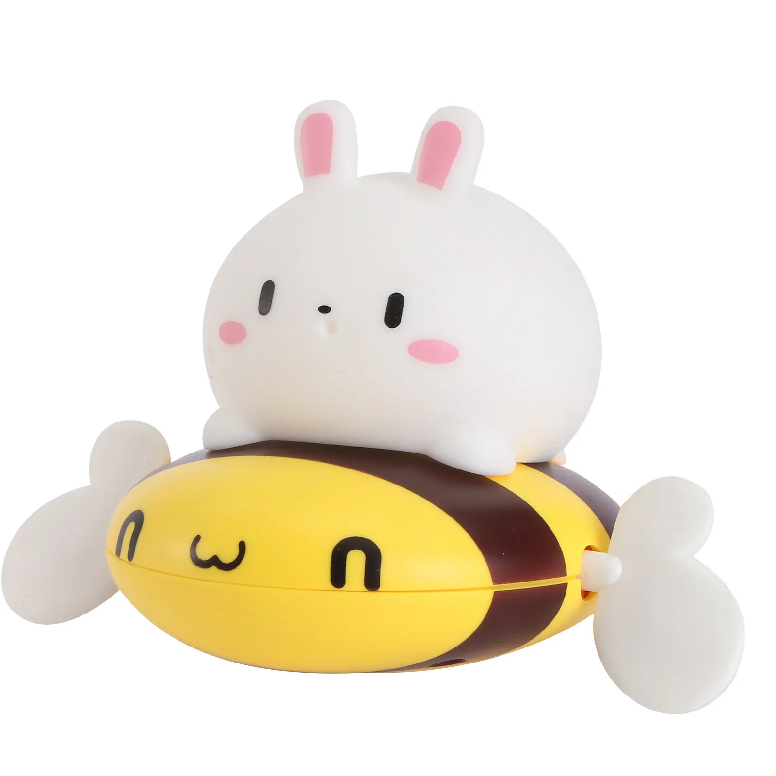 Cartoon Bee Rabbit Bath Toy for Babies – Safe, Durable Water Play Accessory for Infant Shower & Bathtime